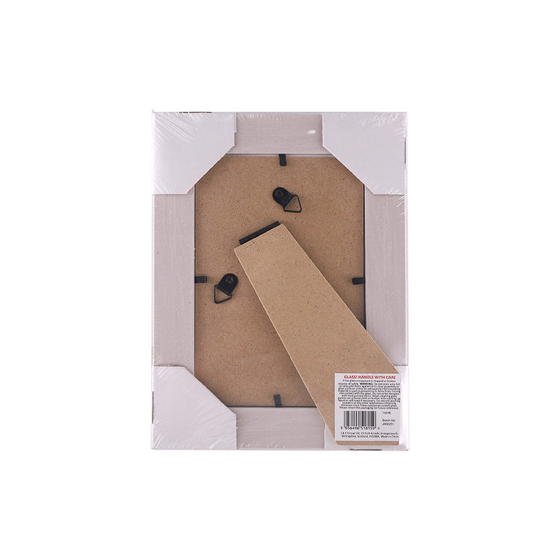 Grey Wooden Grain MDF Photo Frame 4x6Inch