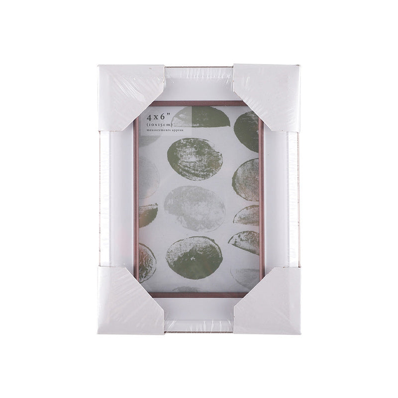 MDF White Photo Frame 4x6inch