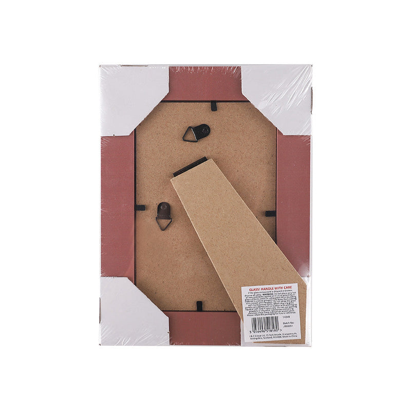 MDF White Photo Frame 4x6inch
