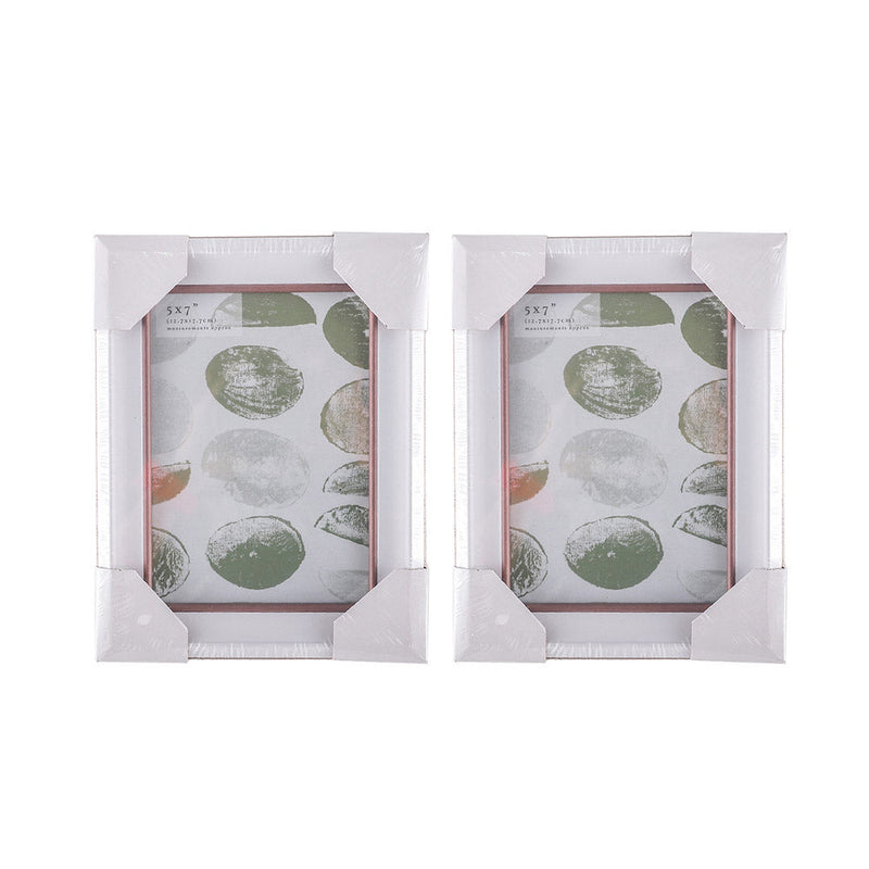 MDF White Photo Frame 5x7inch