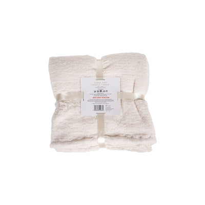 Super Soft Cuddle Throw Cream 130x180cm