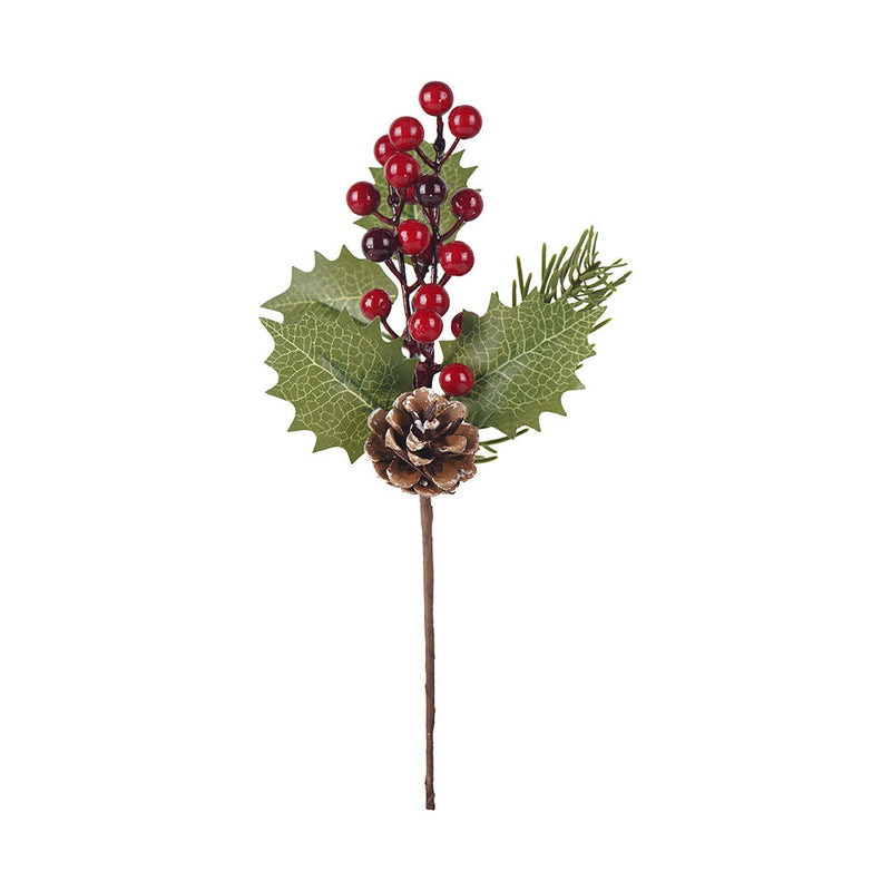 Artificial Pine Cone and Berry Pick