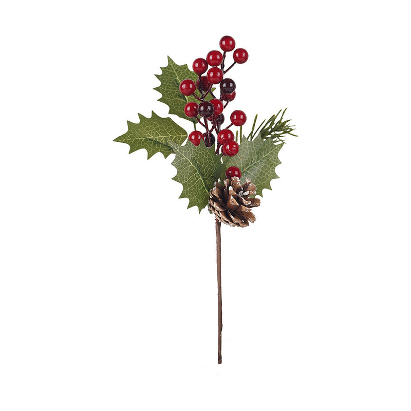 Artificial Pine Cone and Berry Pick