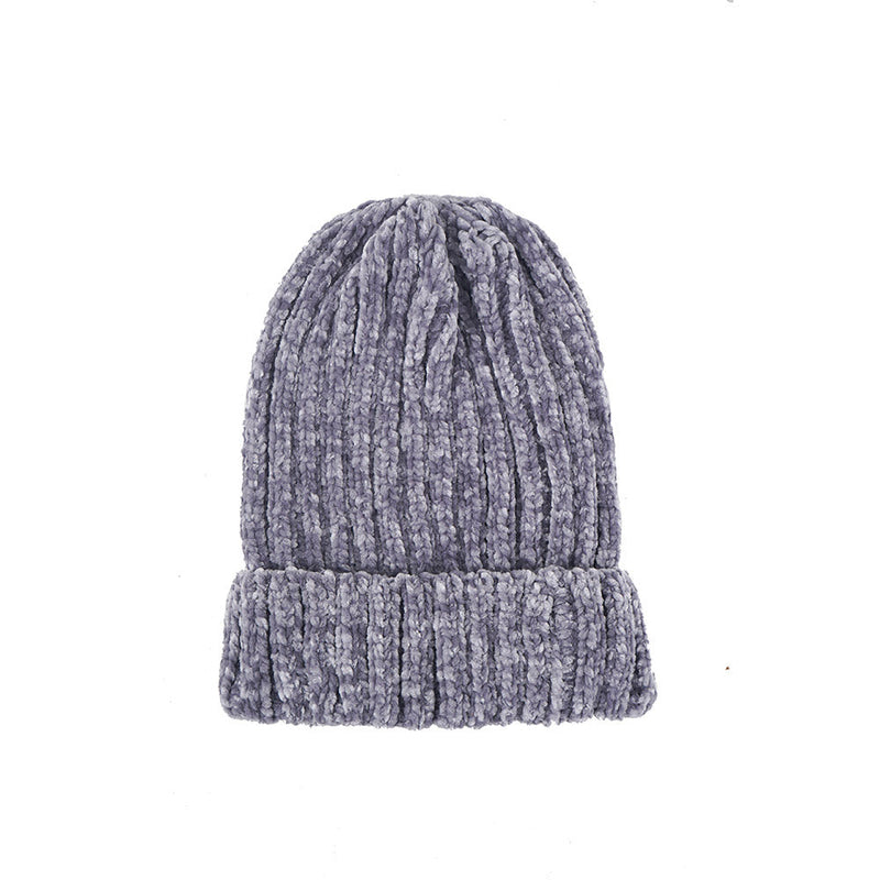 Ladies Chenille Rib Hat with Cuff