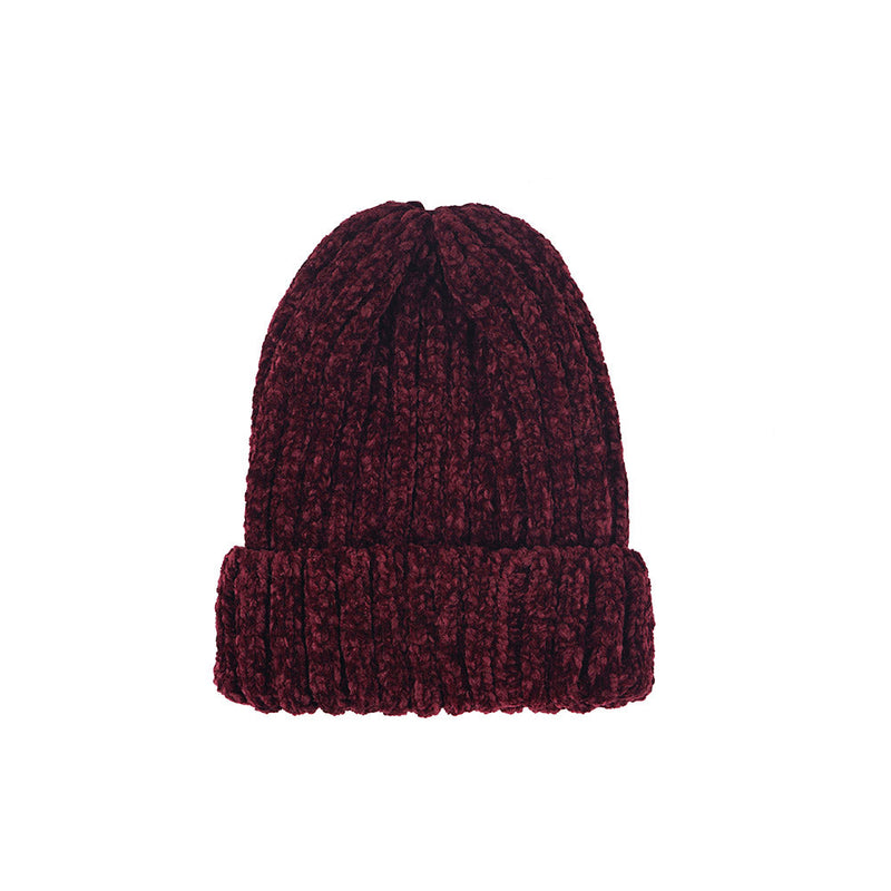 Ladies Chenille Rib Hat with Cuff