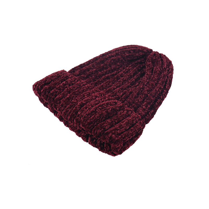 Ladies Chenille Rib Hat with Cuff