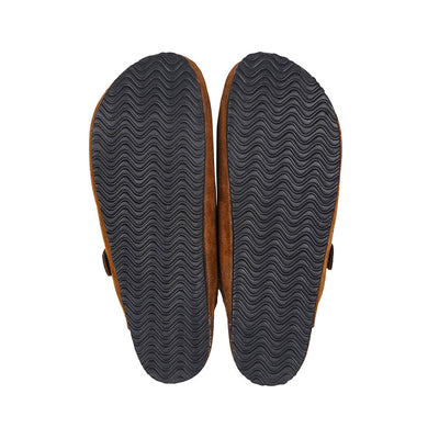 Mens Faux Suede Clogs