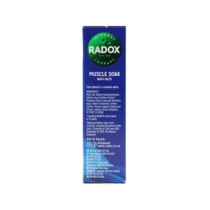 Radox Muscle Soak Bath Salts 400g
