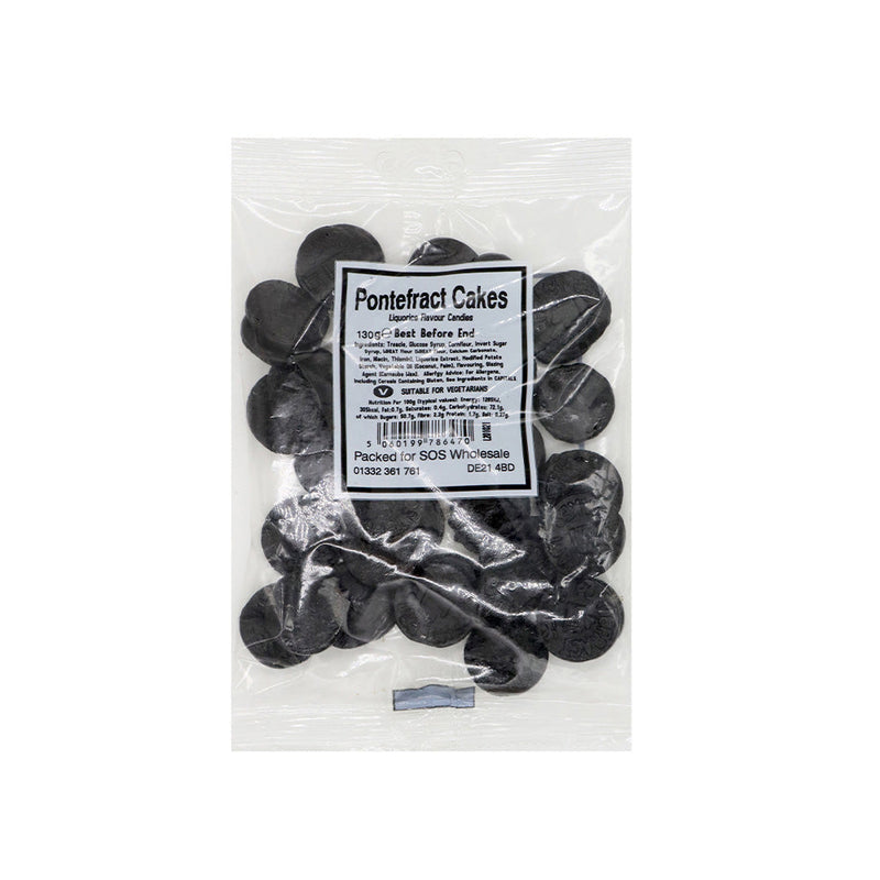 Bumper Bag Pontefract Cakes 130g