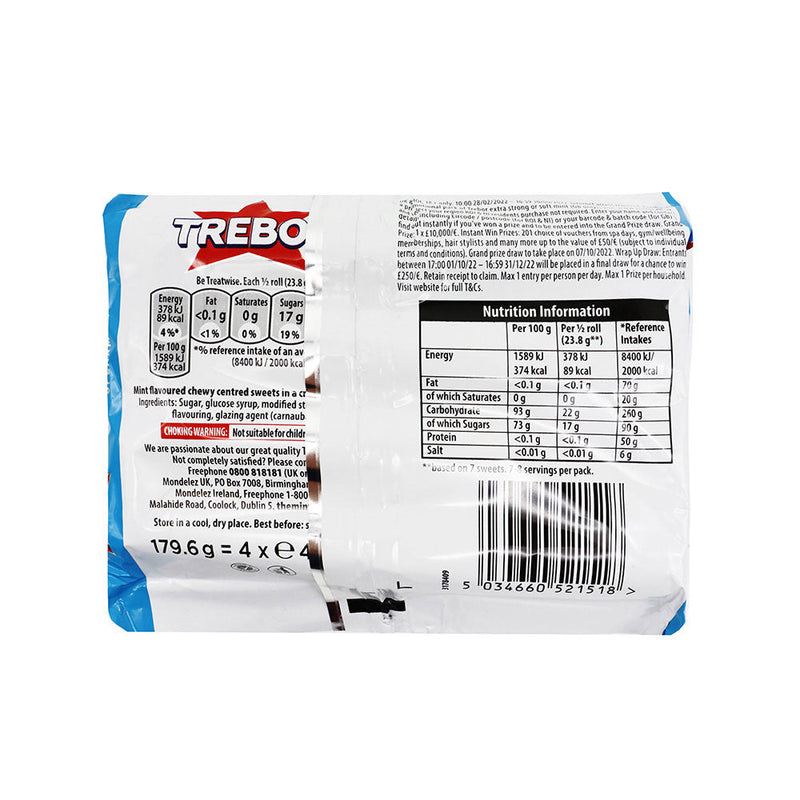 Trebor Softmints Spearmint Pack of 4 x 3Pack