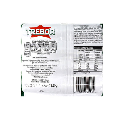 Trebor Extra Strong Peppermint Pack of 4 x 3Pack