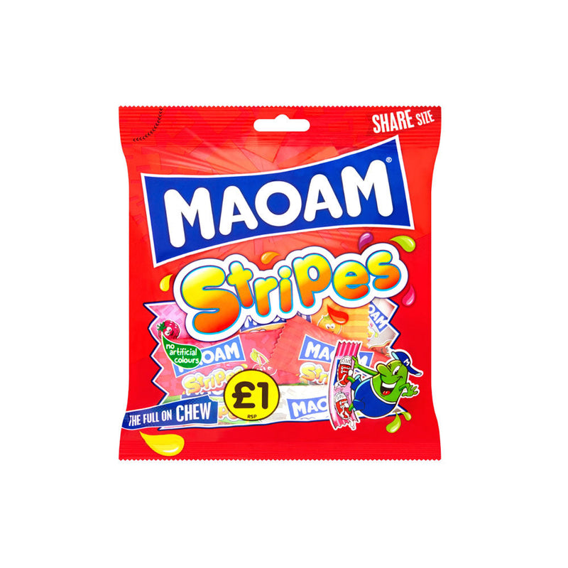 Maoam Stripe Sweets 140g x 3Pack