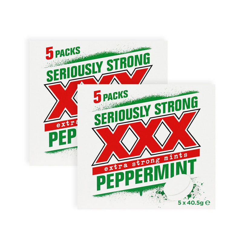 XXX Extra Strong Mints Peppermint 5 Pack