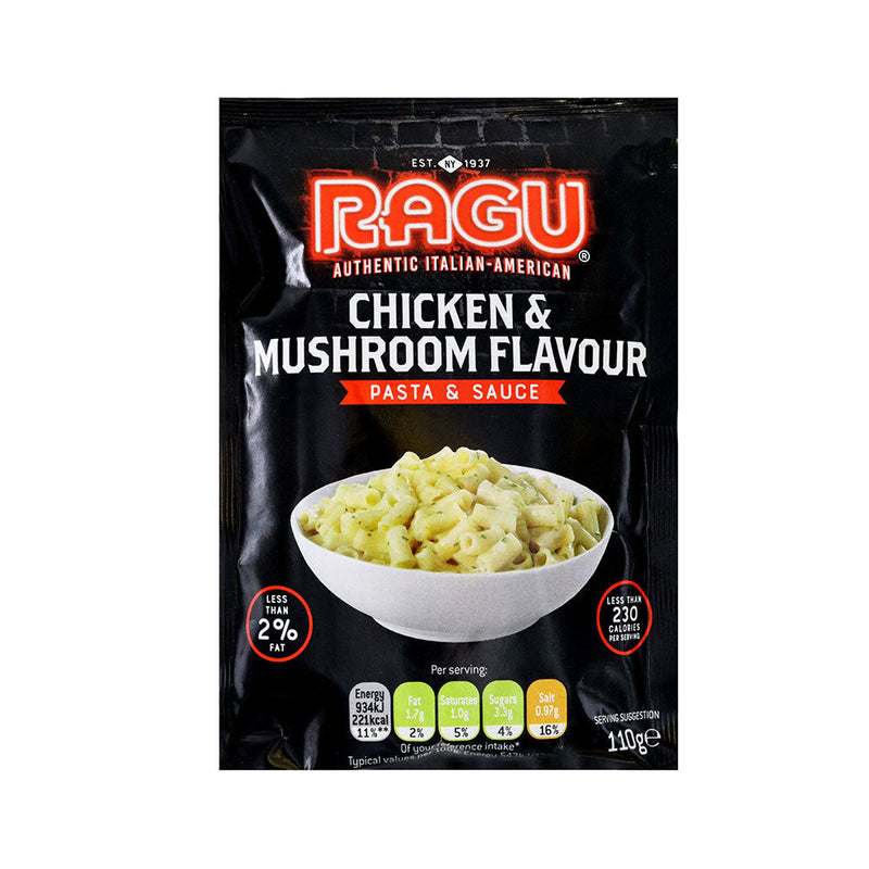 Ragu Pasta & Sauce Chicken & Mushroom 110g