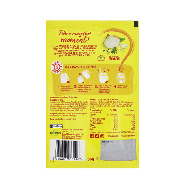 Mugshot Roast Chicken Pasta 55g