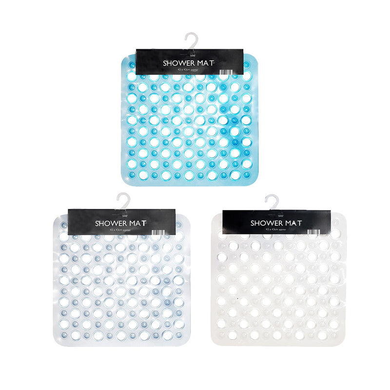 PVC Shower Mat 43cmx43cm