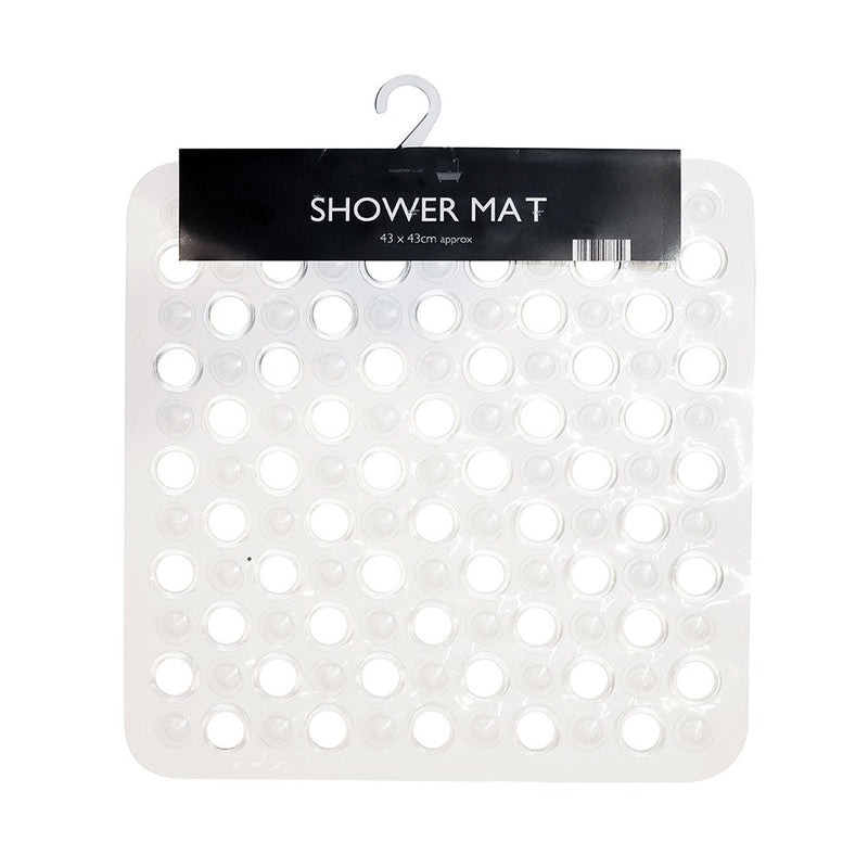 PVC Shower Mat 43cmx43cm