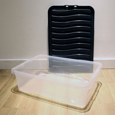 Clip Lid Underbed Storage Box 32L