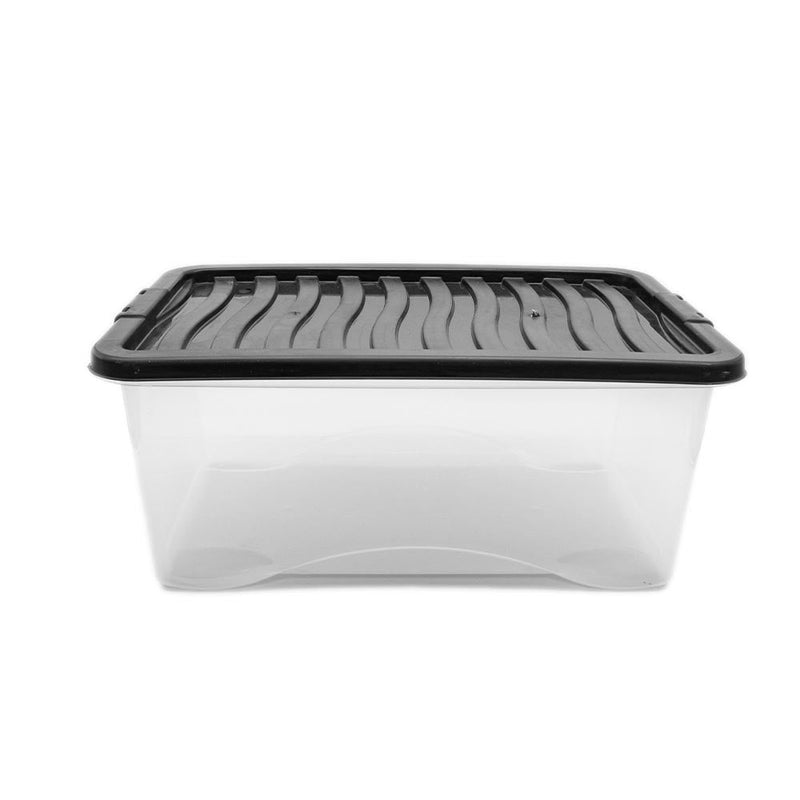 Clip Lid Plastic Storage Box 42L – Selected Finds