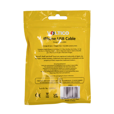 Voltico iPhone USB Cable 3M
