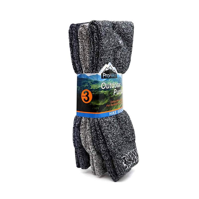 Mens Outdoor Pursuits Hike Socks 3PK