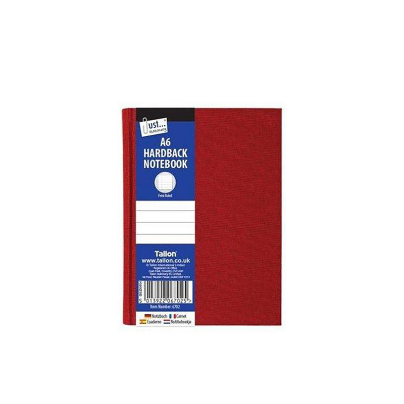 A6 Ruled Hardback Notebook
