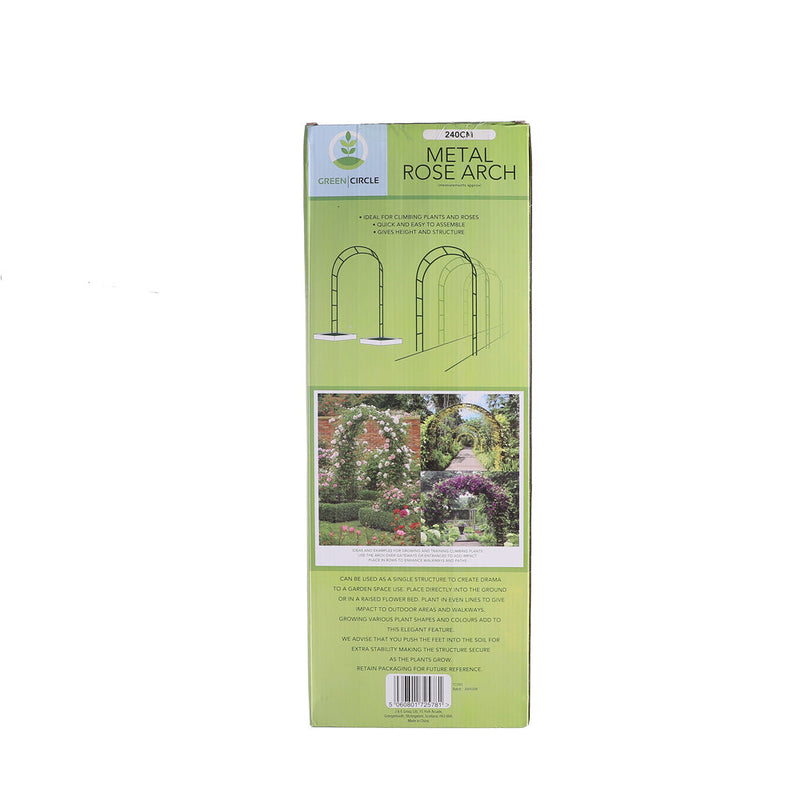 Metal Rose Arch 240cm
