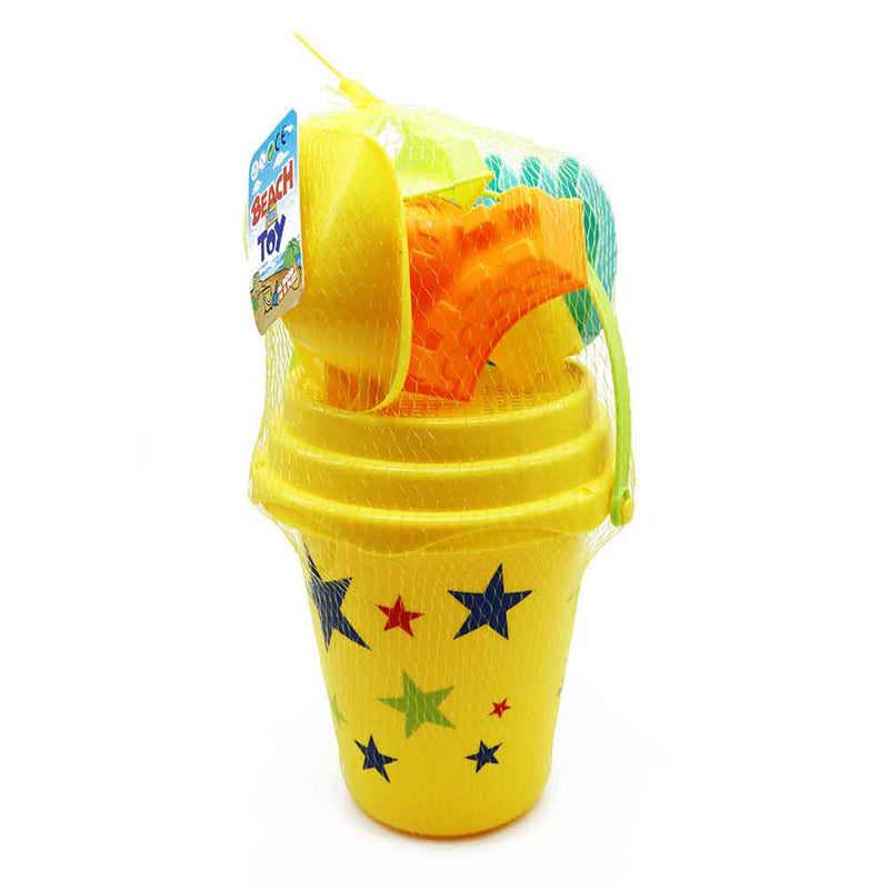 Beach Toys With 6 Piece Bucket Set