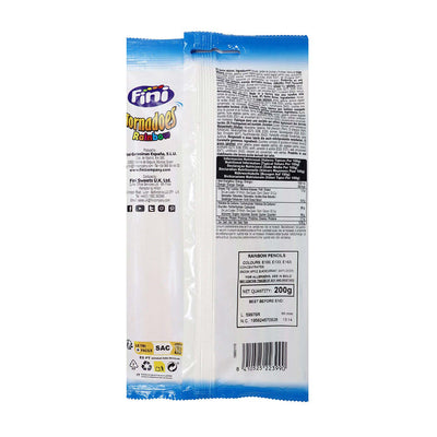 Fini Tornadoes Rainbow Pencil Candy