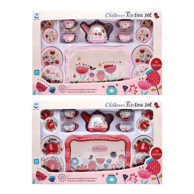 Children Tin Tea Set 15PC