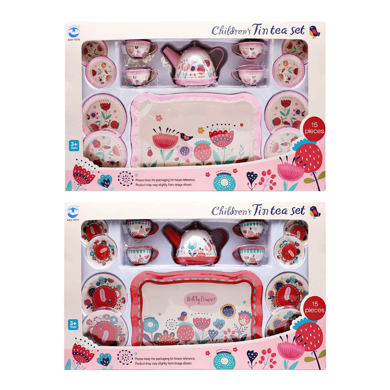 Children Tin Tea Set 15PC