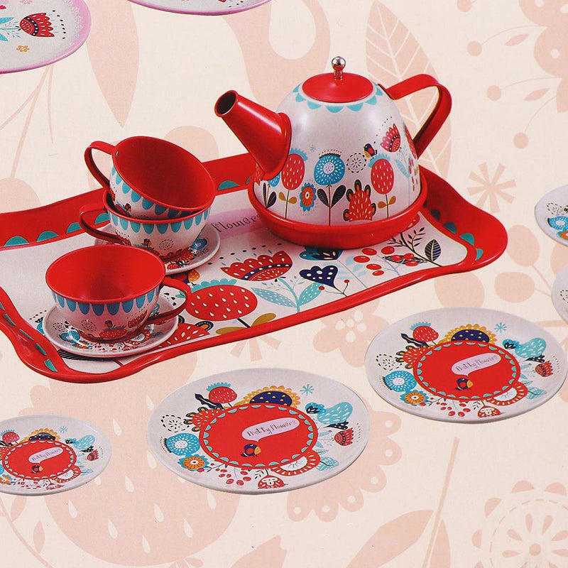 Children Tin Tea Set 15PC