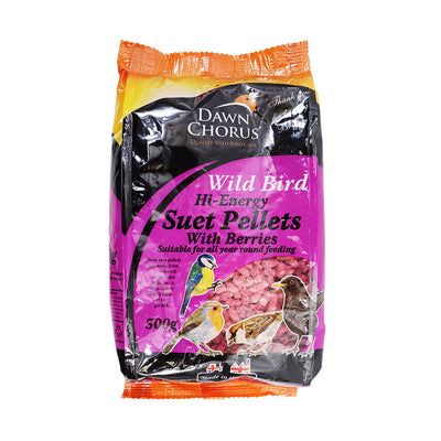 Wild Bird Suet Pellets with Berries 500g