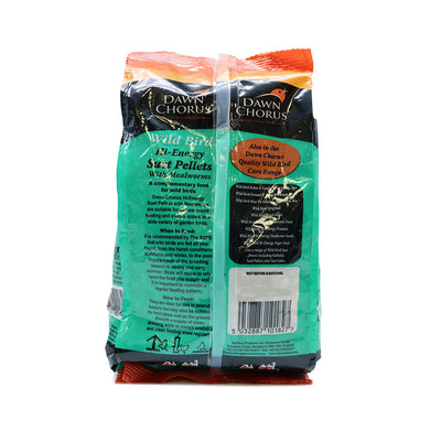 Dawn Chorus Wild Bird Suet Pellets Mealworms 500g x 2Pack