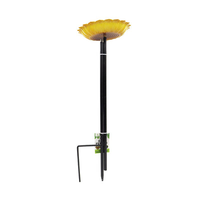 Metal Sunflower Bird Feeder