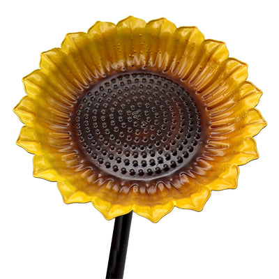 Metal Sunflower Bird Feeder