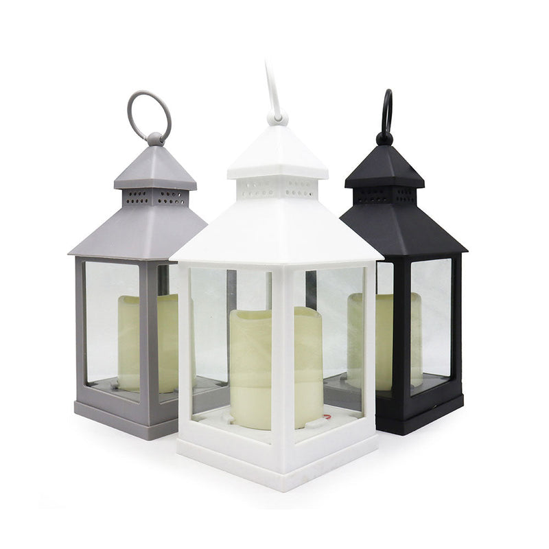 Vintage Lantern With LED Candle