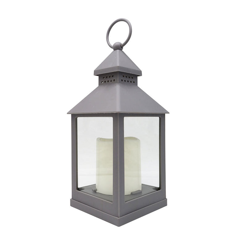 Vintage Lantern With LED Candle