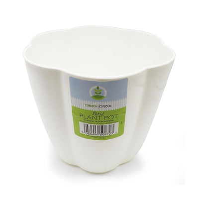 Petal Plastic Plant Pot 16cm