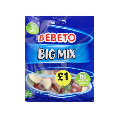 Bebeto Big Mix Gummy Sweets 150g x 3Pack
