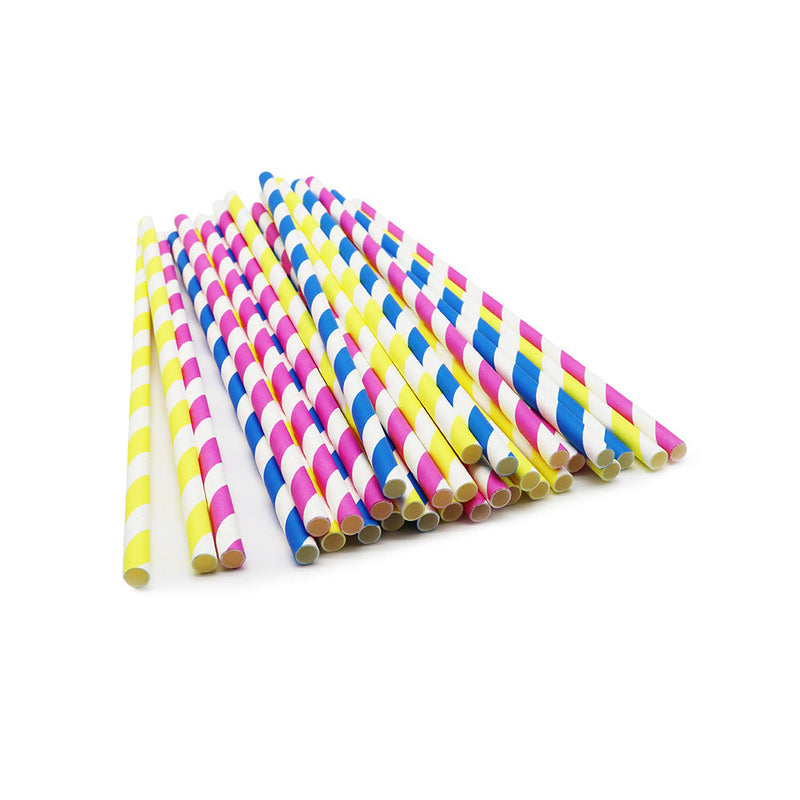 Party Paper Straws 40PK