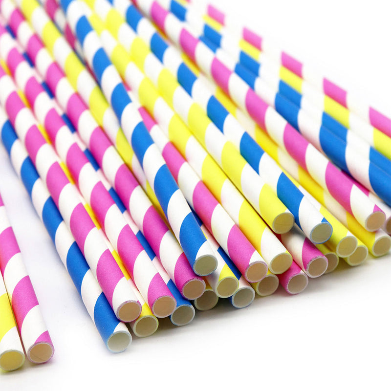 Party Paper Straws 40PK