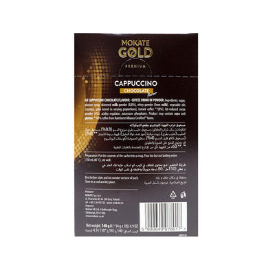 Mokate Gold Premium Cappuccino Chocolate 10S