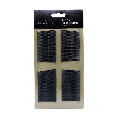 Hair Grips 200PK Black