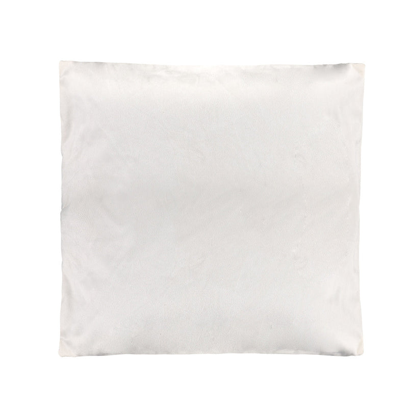 Velvet Square Cushion Cover White 45cmx45cm