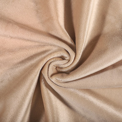 Velvet Square Cushion Cover Beige 45cmx45cm