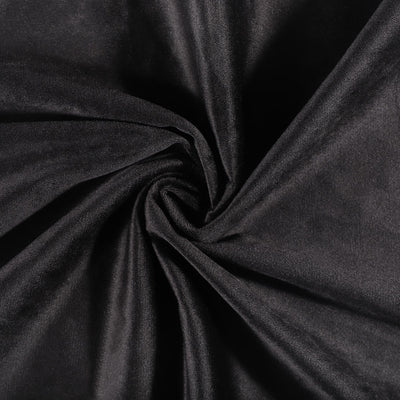 Velvet Square Cushion Cover Black 45cmx45cm