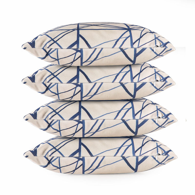 Printed Flannelette Cushion Cover 45cmx45cm